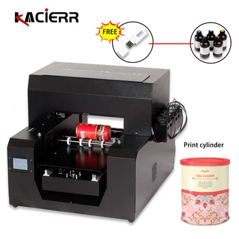 Günstig Automatische A3 LED UV Drucker Mit ACRORIP 9,03 Software L1800 Druckkopf Für Handy Shell Zylindrischen Holz Glas Druck