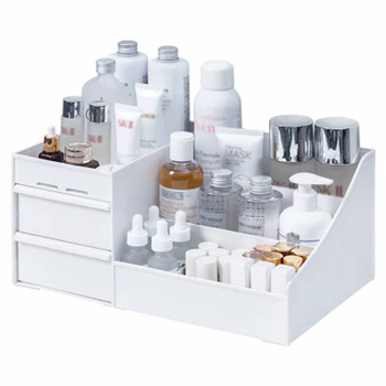 

Large Capacity Cosmetic Storage Box Makeup Drawer Organizer Jewelry Nail Polish Makeup Container Desktop Sundries Storage Box