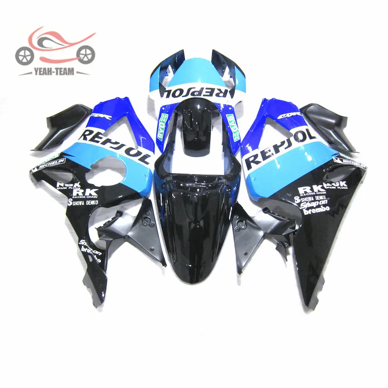 Комплект корпуса для HONDA 2002 2003 02 03 CBR900RR CBR954RR CBR 900CC 954 900 954RR CBR900 CBR954 RR blue repsol ремонт обтекатели|Полные комплекты