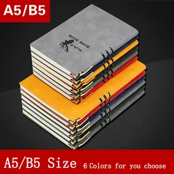 Bloc notes A5/B5 pour Journal Agenda 2022, fournitures scolaires et de bureau, carnet de notes avec cadeau gratuit 