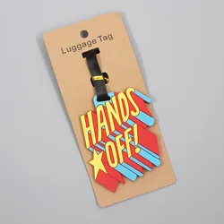 Travel Accessories 'IT'S NOT YOURS' Luggage Tag - Durable Silica Gel ID Holder & Portable Baggage Label (2)