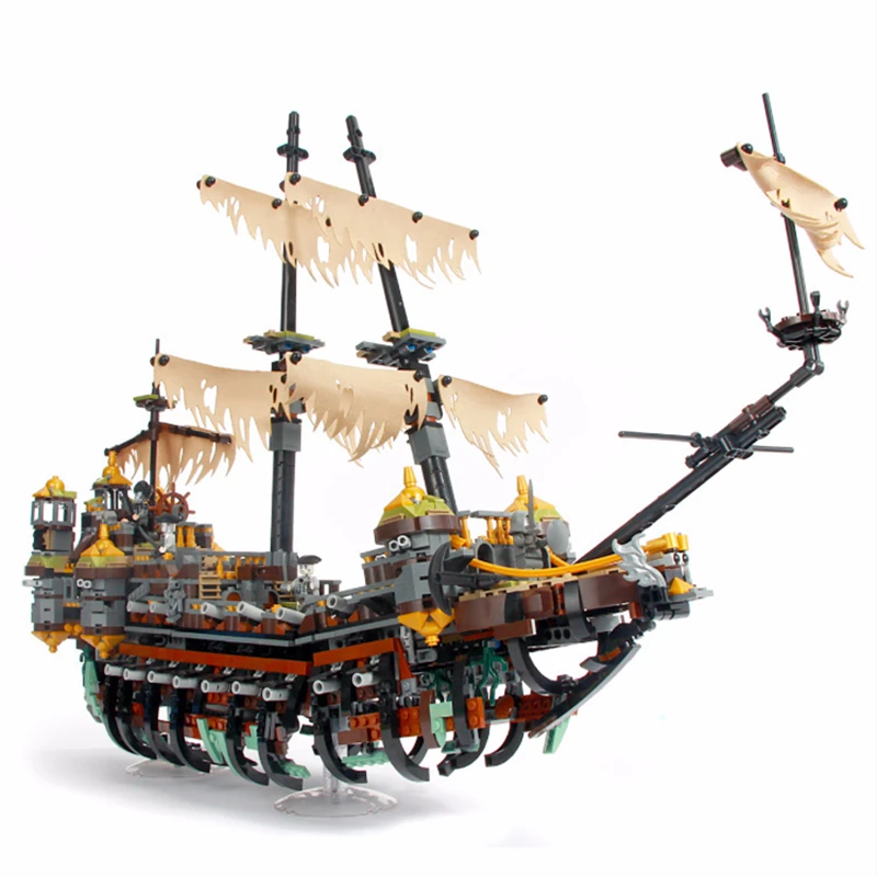 

New 16042 Will Film Series Increase Le Pirate Mary Number Oxyphylla Insert Assembling Building Blocks Toys 2370pcs