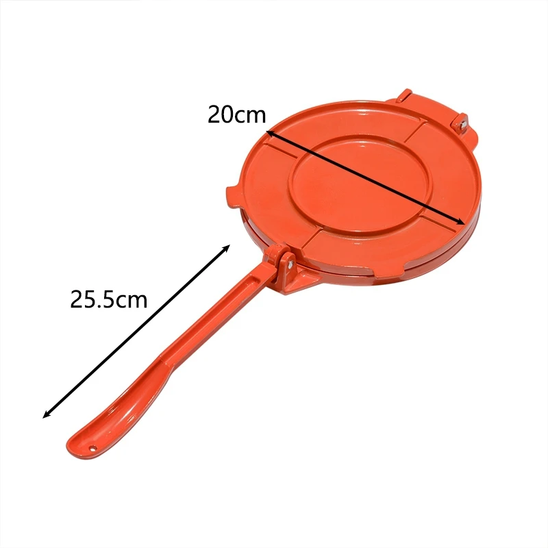 8 дюймов Новый тортилья Пресс аппарат для изготовления теста е машина Алюминий