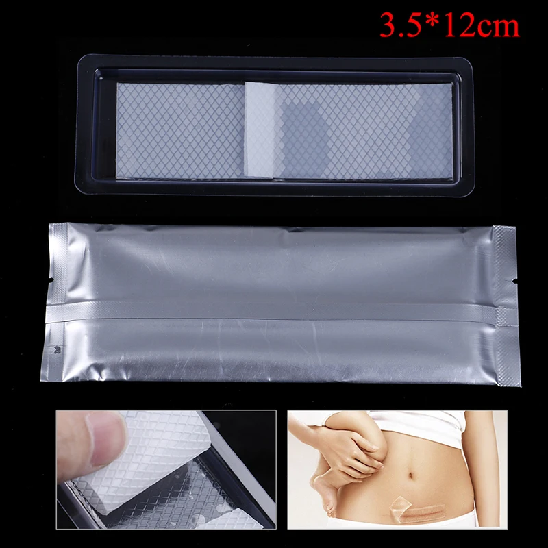 White Removal Cesarean Silicone Scar Away Patch Gel Sheet Wound Marks Skin Scars Therapy Treatment 12cmx3.5cm 1PCS