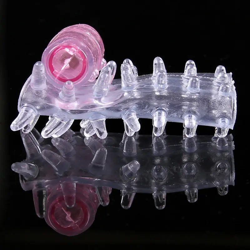 Sex Vibrator Ring for Penis Cock Extender Chastity Vibrating Sleeve Product Men | Красота и здоровье