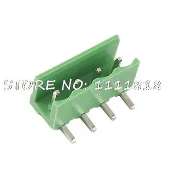 

10 Pcs Bent Pin Header 4 Poles Pluggable Terminal Block