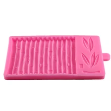 Хлеб на день рождения помадка выпечки конфеты шоколадный торт форма для бордюра Кухня бамбуковые украшения мягкие силиконовые инструменты DIY