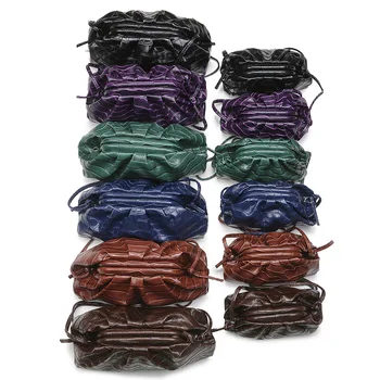 

Good Quality New Arrival Clip Cloud Bag Women Fashion Hand Bag Crocodile Pattern Crossbody Shoulder Lady Hobos Bags