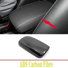 ABS Матовый/углеродное волокно для Toyota corolla E210 внутренний ящик для хранения в подлокотнике автомобиля сетка накладка наклейка аксессуары