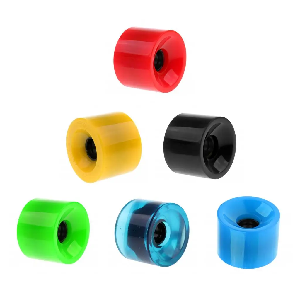 2.75' x 2' Durable Pro Blank Skateboard PU Wheels Longboard Mini Cruiser Wheel