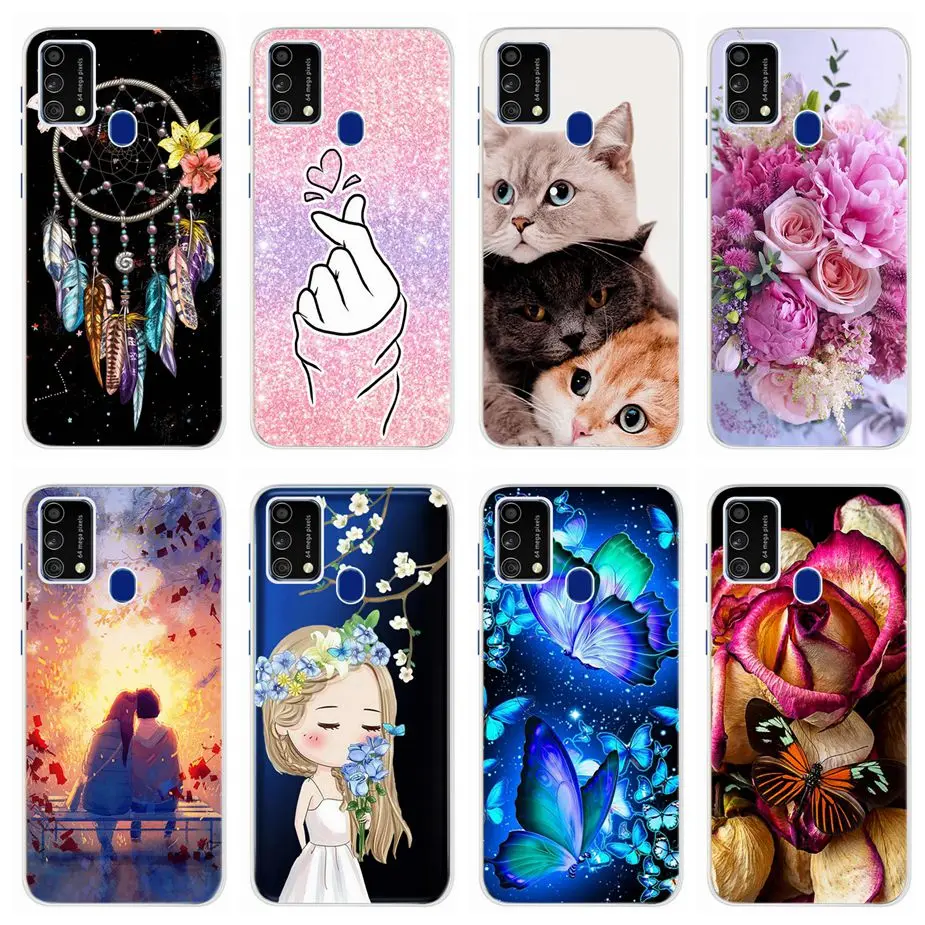 Cute Pattern Soft Silicone Phone Case for Samsung Galaxy M21s and M31