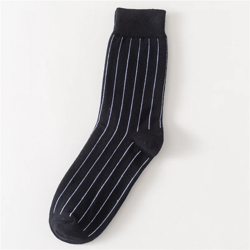 Vertical stripes Дропшиппинг счастливые носки смешное искусство платье носки цвет партия мужские летние модные носки набор в цветах радуги Печать Цветные Красочные полосы искусство носки - Цвет: Vertical stripes