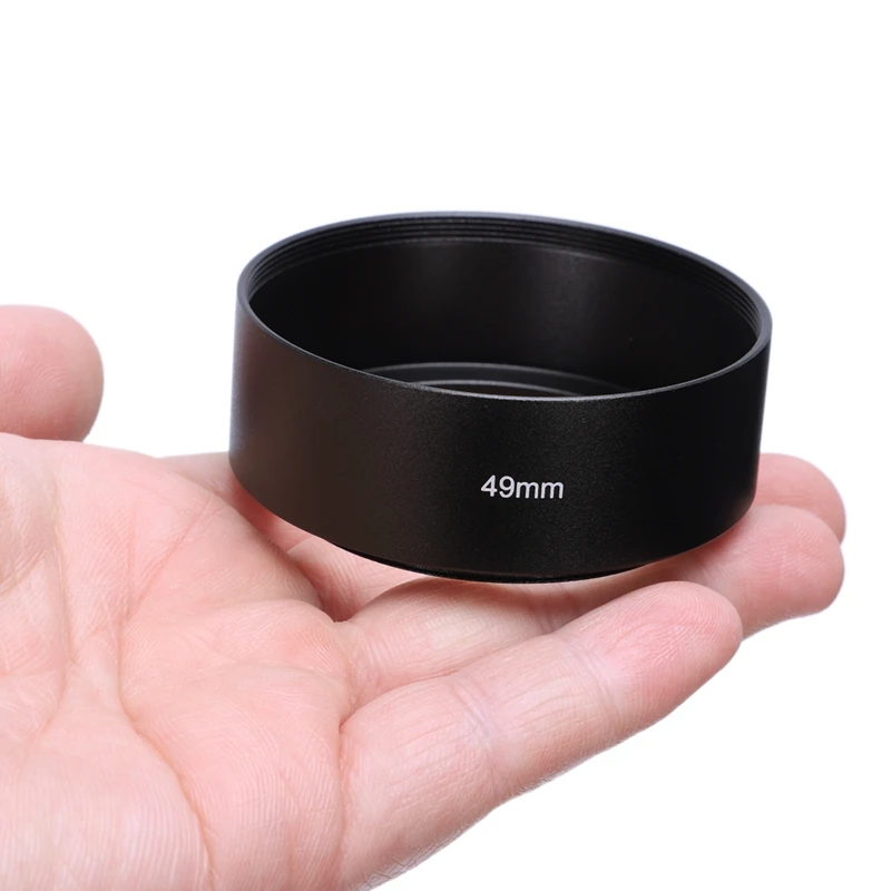 82 мм стандартная металлическая бленда объектива для Canon Nikon Pentax sony Olympus
