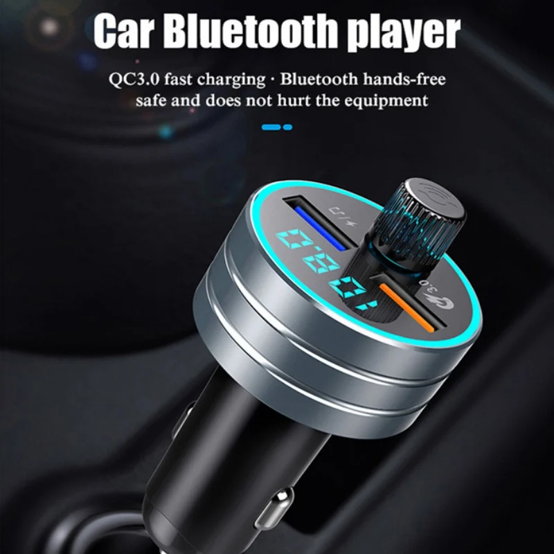 Автомобильный MP3-плеер Bluetooth fm-передатчик приемник Двойной Usb многофункциональное автомобильное зарядное устройство