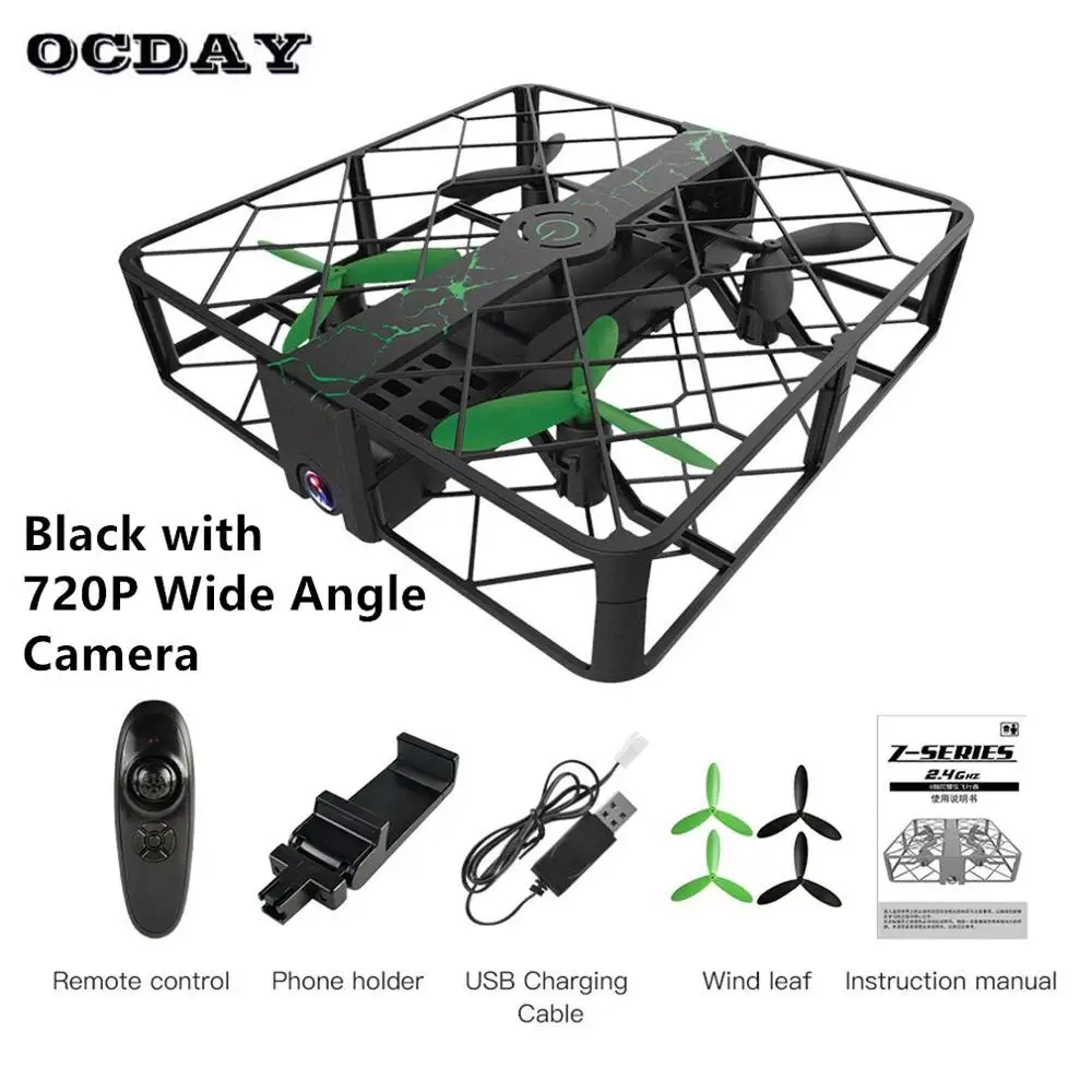 SG500 мини Радиоуправляемый Дрон Wifi дистанционный Квадрокоптер 720P HD 2MP камера Широкоугольный объектив 4CH высота удержания Безголовый режим вертолет fz - Цвет: Цвет: желтый