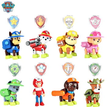 

Paw Patrol Dog Puppy Patrol Car Patrulla Canina Action Figure Model Chase Ryder Can Be Deformed Vehicle Car Toys Children Gifts