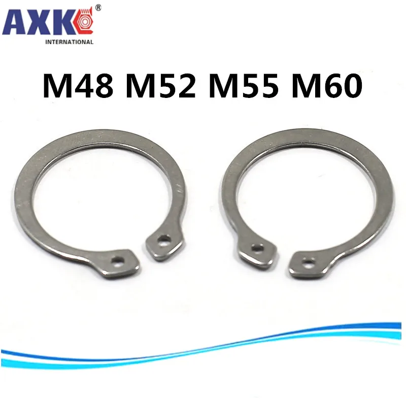 AXK M48 M52 M55 M60 тип «бутылочная Тыква» шайба 304 нержавеющая сталь c-тип эластичное кольцо внешний стопорный стопор