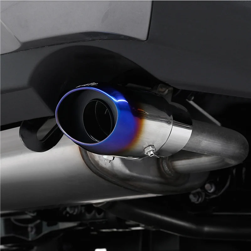 

Car Tail Pipes Exhaust Pipe Silencer Frame Cover Muffler Modification For Toyota RAV4 RAV-4 2020 2019 2018 2017 Car Accessories