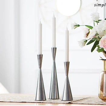 

Wedding Centerpieces For Tables Candlesticks Porta Candela Nordic Home Decor Romantic Candle Holders Gold Candle Holders W