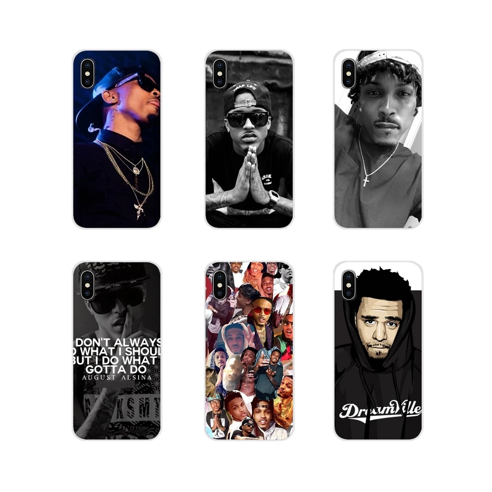 August Alsina music singer Accessories Phone Cases Cover For Samsung A10 A30 A40 A50 A60 A70 Galaxy S2 Note 2 3 Grand Core Prime | Мобильные