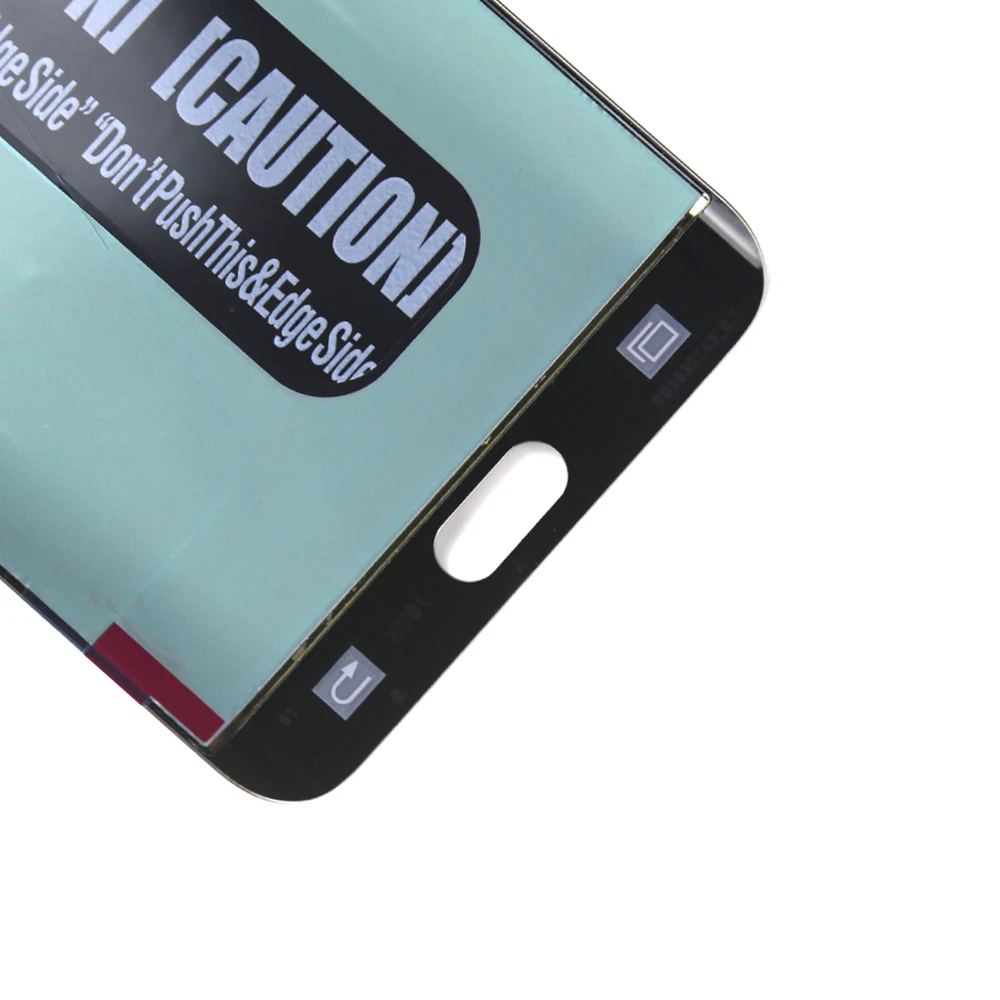 5,7 ''lcd с рамкой для SAMSUNG Galaxy s6 edge plus дисплей G928 G928F кодирующий преобразователь сенсорного экрана в сборе