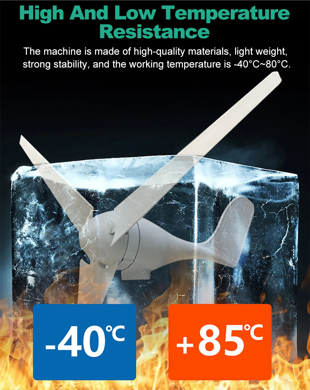 Moinho de Vento Livre da Energia dos Geradores de Energia 48v da Turbina Eólica de 1000w com Controlador de Mppt Alternativa Horizontal 12v 24v Computers & Electronics