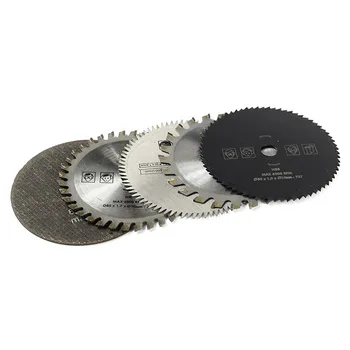 

Round Saw Blades Circular Reciprocating Cutters Woodworking Black Silver