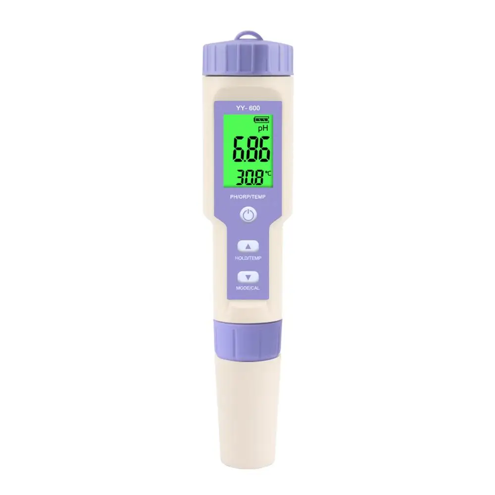 

3 in 1 YY-600 pH ORP TEMP Meter Water Detector Multi-parameter Digital Tri-Meter Water Quality Monitor Tester