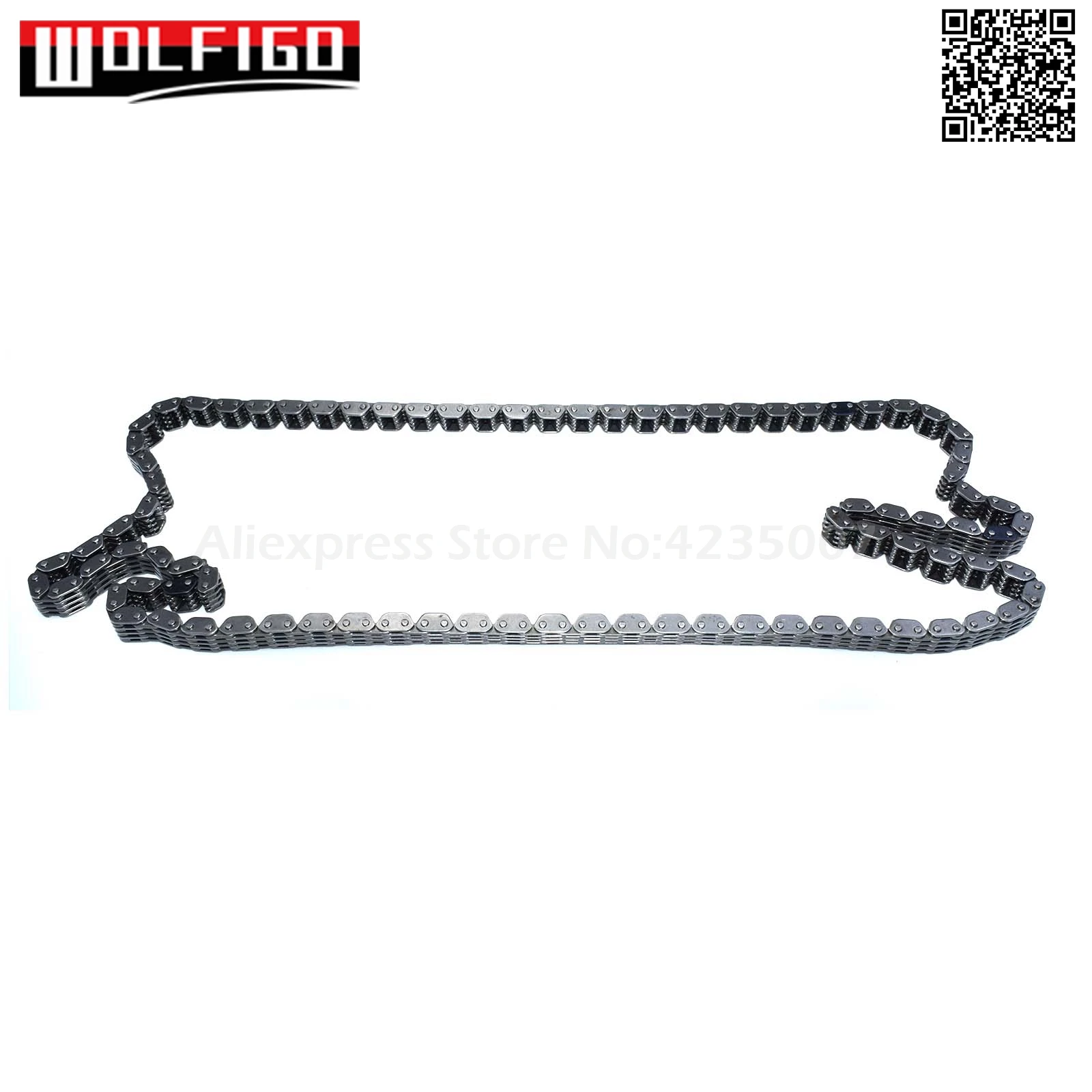 WOLFIGO 06H109158J цепь распределительного вала для VW Jetta Golf Passat AUDI A3 A4 A5 06H109158E, 06H109158M, 06K109158AA, 6K109158F Новинка