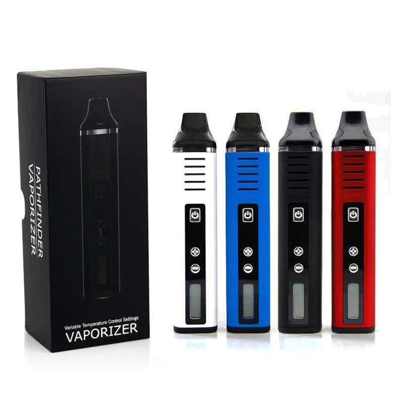 Pathfinder-Kit de vaporizador de hierbas secas V2, cigarrillo electrónico, Vapor, 2200mAh, Control de temperatura, Pathfinder II, cera Herbal