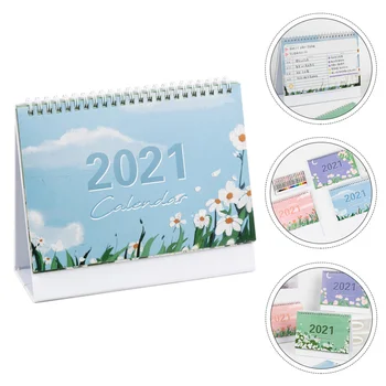 

1pc Mini Creative Cute 2021 Calendar Schedule Planner Desk Calendar
