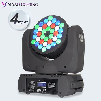 

Dj Stage Lighting Effect 36x3W Led Moving Head Beam Spot Lights DMX Stage Lighting (4pcs/lot)