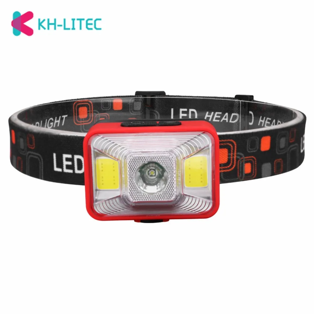 Открытый Кемпинг портативный мини XPE+ светодиодный налобный фонарик COB 5 режимов usb зарядка Рыбалка охотничий фонарик