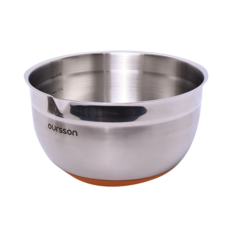 Миска для смешивания с крышкой и 3-мя терками Oursson BS4001RS(или