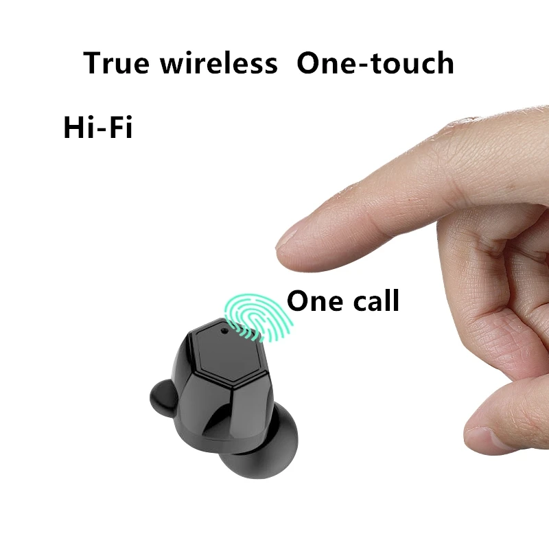 X8 TWS Bluetooth wireless headset smart one for two music playback microphone call business sport mini headphones for smartphone