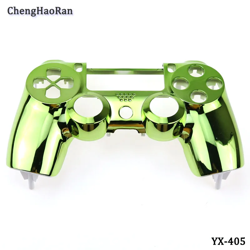 green A Подходит для sony PS4 ручка оболочка покрытие золотая ручка оболочка верхняя часть оболочки в сборе - Цвет: green A