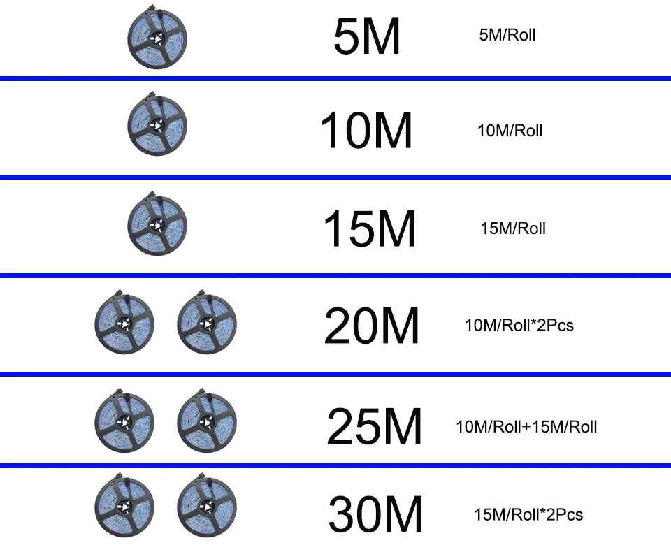 quarto, 5050, música, fita, 220V, som ativado, 30m, tiras de néon, 10m, 5m