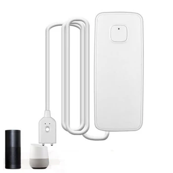 

Smartlife app Wifi Water Sensor Water Leak Detector Water Level Leakage Sensor Alarm SmartHouse Voice Control Flood Leakage