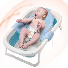 Детская складная ванна бочка Новорожденные бытовые продукты большой толстый шампунь