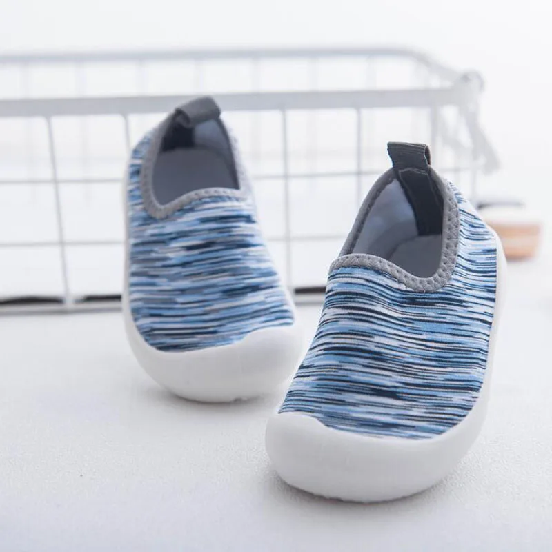 

Spring Infant Toddler Shoes Boys And Girls Shoes 1-5 Years Old Baby Soft Bottom Skin Care Shoes Set Foot Elastic Cloth Shoes