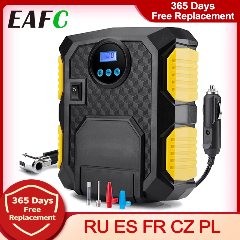 デジタルタイヤインフレータdc 12ボルト車ポータブルエアーコンプレッサーポンプ150 Psi車の空気圧縮機のための車のオートバイ自転車 Inflatable Pump Aliexpress