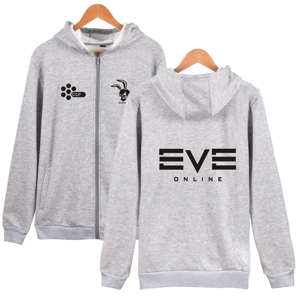 Зима, Европа и Америка, стиль,, Eve Online EVE Online, свободная толстовка на молнии большого размера