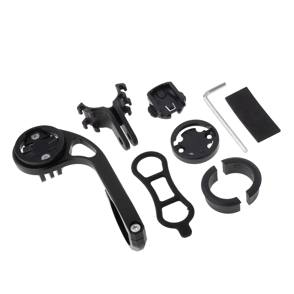 Bike Stem Out Front Computer Mount Light Holder GPS Stopwatch Rack For Garmin