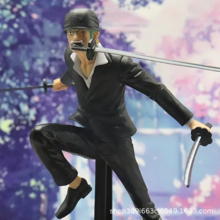 Аниме One Piece Zoro Sanzen Sekai ПВХ фигурки героев игрушки ророноа Зоро новые три тысячи