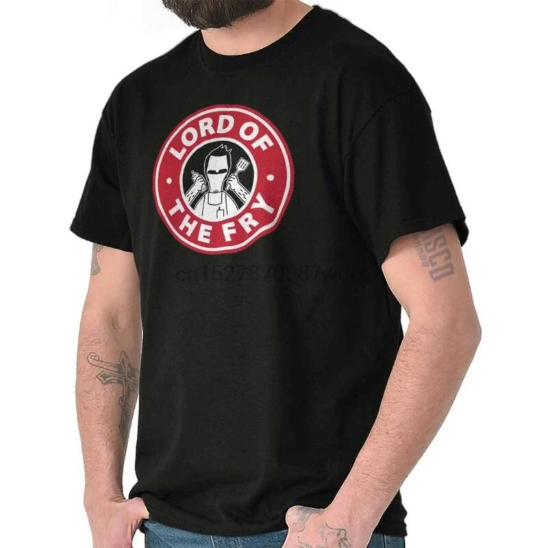 

Lord Of The Fry Bobs Funny Gift Burgers Louise Gene Linda Gym T-Shirt Tee