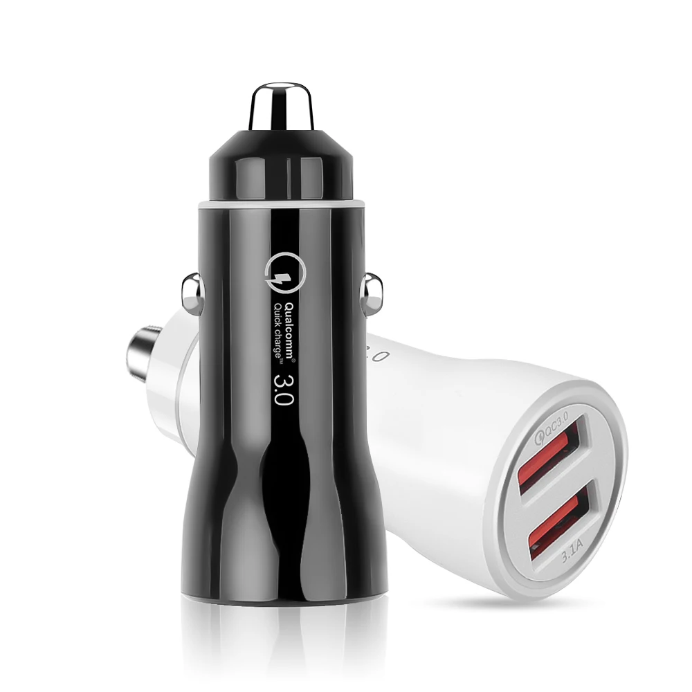 Car Charger Quick Charge USB 3.1A Fast for Xiaomi mi 9 iPhone X 8 Huawei Samsung S9 S8 QC 3.0 Phone | Автомобили и мотоциклы