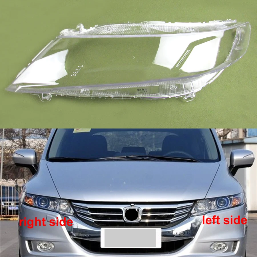 Прозрачный абажур корпус для передних фар стекло Honda odysley RB3 2009 2010 2011 2012 2013|shell|shells