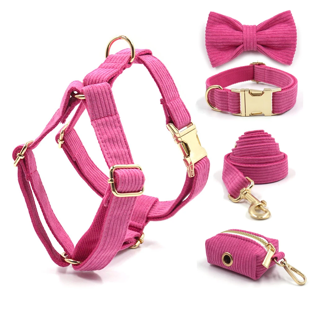 Custom Name Luxury Durable Small Medium Dog Collar And Leash Set No Pull Designer  Pet Accessories Dog Leads - Collars, Harnesses & Leads - AliExpress