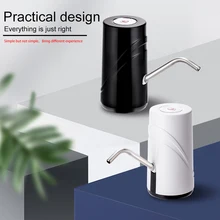 Portable USB Rechargeable Wireless Electric Mini Automatic 5 Gallon Plastic Bottled Drinking Water Dispenser Pump Portable USB Rechargeable Wireless Electric Mini Automatic 5 Gallon Plastic Bottled Drinking Water Dispenser Pump