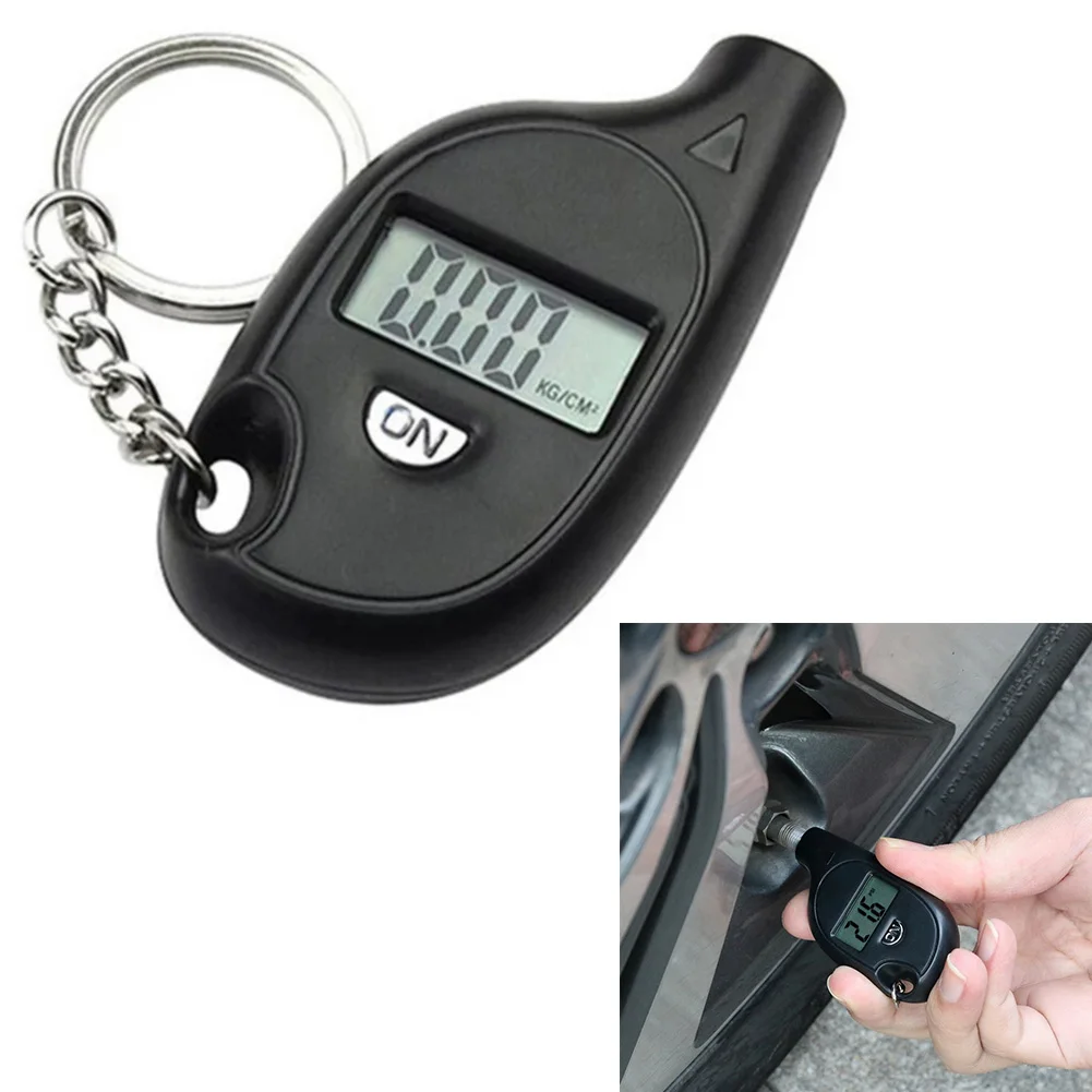 Mini Car Tire Tyre Wheel Air Pressure Gauge Tester Digital Mini
